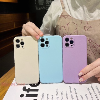 Realme เคสโทรศัพท์ แบบนิ่ม สำหรับ Realme C11 2021 C21 C25 C20 C15 C12 C21Y 5 5S 5i 6i C17 7i C1 C2 C3 C3i C25S C20A realme Narzo 20 10 10A 20A 30A Matte Macaron Color Cover Full Cover Soft Case