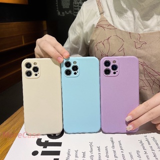 Realme เคสโทรศัพท์ แบบนิ่ม สำหรับ Realme C11 2021 C21 C25 C20 C15 C12 C21Y 5 5S 5i 6i C17 7i C1 C2 C3 C3i C25S C20A realme Narzo 20 10 10A 20A 30A Matte Macaron Color Cover Full Cover Soft Case