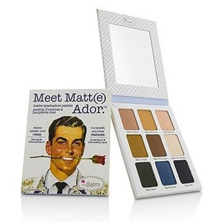 THE BALM Meet Matt(e) Ador Matte Eyeshadow Palette Size: 21.6g/0.756oz