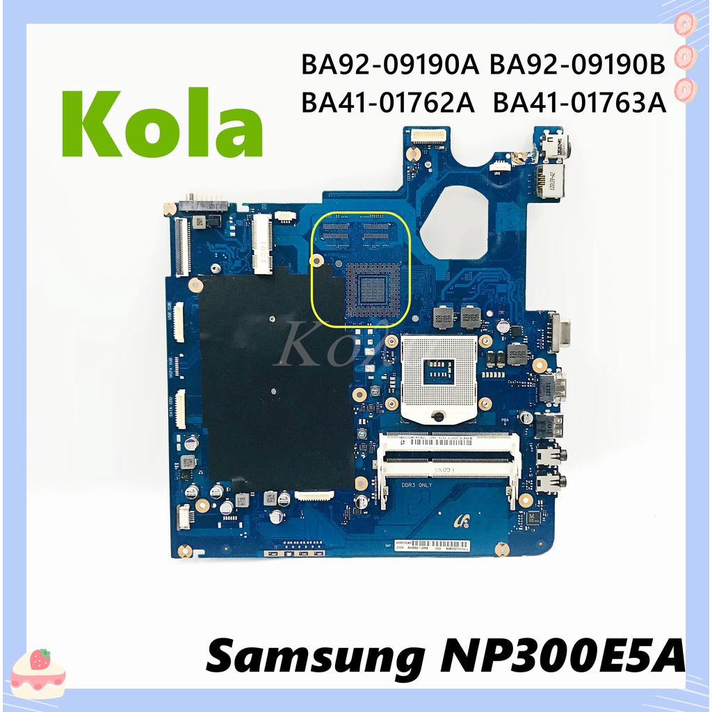 สําหรับ Samsung NP300E5A 300E5A แล็ปท็อป BA92-09190A BA92-09190B BA41-01762A BA41-01763A HM65 MB 100