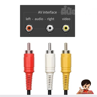 สาย RCA / AV / สาย3สี / สายหัวบัว ราคาถูก คุณภาพดี คุ้มค่า