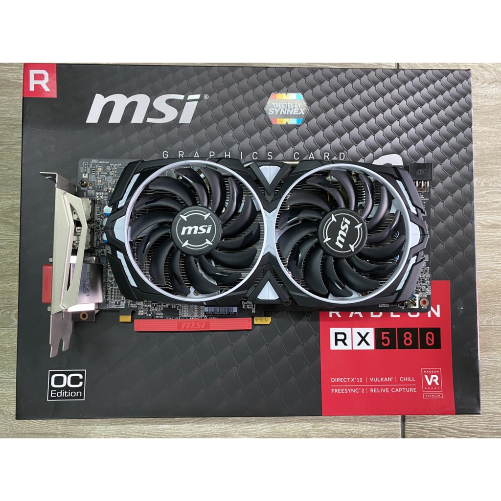 MSI ARMOR RX 580 8G OC