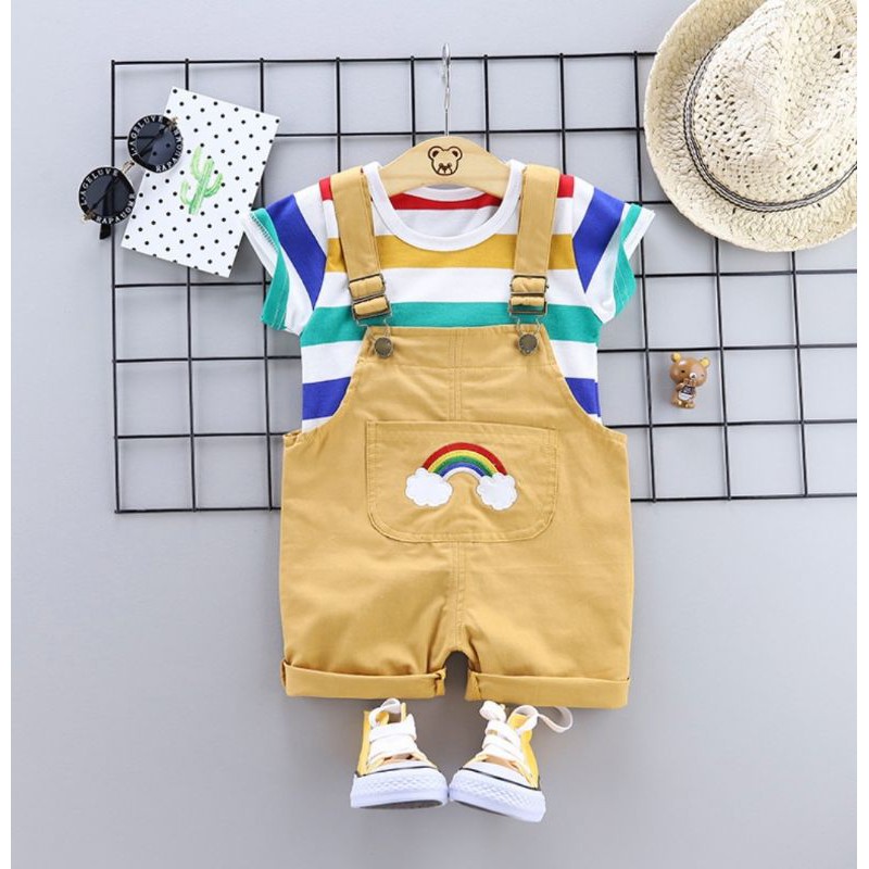 ชุดเด็กชายลายน่ารักมาก*ชุดเอี้ยมใส่ได้ทั้งหญิงและชาย - รูปที่ 2