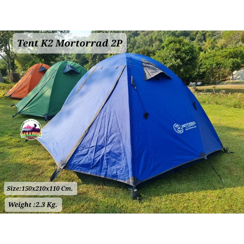 เต็นท์แค้มป์ปิ้ง K2 Motorrad สำหรับ 2 คน thumbnail 5