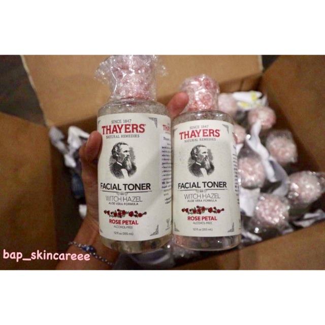 Thayers facial toner สูตร rose