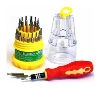 ชุดไขควง 31-In-1 Screwdriver Set ไขควงเอนกประสงค์ ไขควงสั้น งานช่าง งานซ่อม