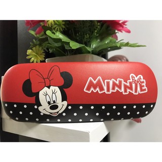 MINNIE MOUSE RED  กล่องแว่น  กล่องแว่นตา  ตลับแว่น Glasses case น่ารัก  น่าใช้งาน ลาย มินนี่เมาส์ งานสวย   BY MANOPNEST