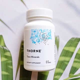 แร่ธาตุรวม Trace Minerals 90 Capsules (Thorne Research®)