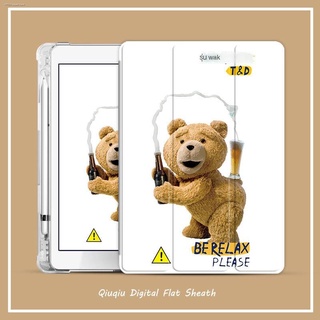 👍เคส iPad Smart Case เคส iPad 10.2 gen9/gen7/gen8 Air4 Air3 gen5/gen6 Air1/2 pro11 2020/2021 mini6 เคสไอแพดใส่ปากกาได้