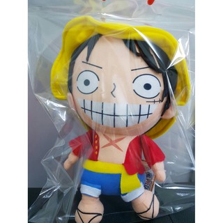 [พร้อมส่ง] ตุ๊กตามังกี้ ดี ลูฟี่ Monkey D Luffy ไซส์ M ขนาด 16 นิ้ว