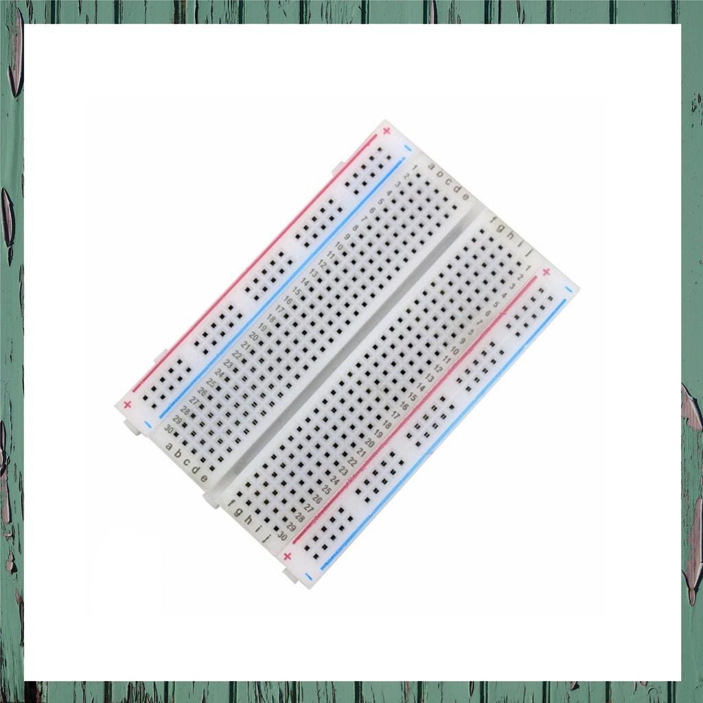 บอร์ดทดลอง แผงวงจรทอลอง โฟโต้บอร์ด บอร์ดทดลองวงจรไฟฟ้า 400รู Breadboard 400 Hole Experiment Board Un