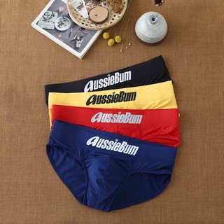 💥 [พร้อมส่ง] 💥กางเกงในผู้ชายAussiebum ผ้าไนลอยเนื้อนิ่มใส่สบาย แฟชั่น ดูดซับเหงื่อได้ดี