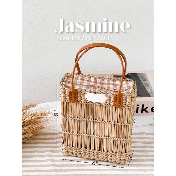 It's Saan กระเป๋าสานรุ่น Jasmine