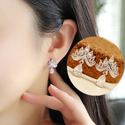 ต่างหู [เงิน 925] KT10