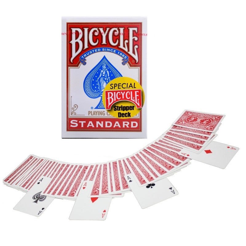 Bicycle Stripper Deck Play Cards USPCC Poker Collection การ์ดเกม Magic Tricks