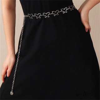 ❥Only➢Love Waist Chain, Japanese Skirt, Women Fashion Versatile Belt Decoration, Sweet Temperament Simple Dress Waist Chain