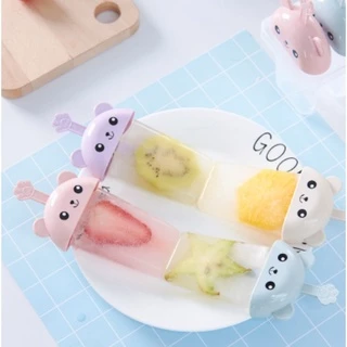 ที่ทำไอติม แม่พิมพ์ไอติม พิมพ์ไอติม พิมพ์ไอศครีม แม่พิมพ์แท่งน้ำแข็ง 4-8ช่อง