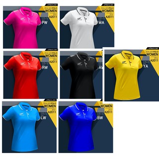 A2011 ZEALVER POLO เสื้อโปโลซิวเวอร์ (ไม่มีกระเป๋าเสื้อ) ทรงเข้ารูป for Women