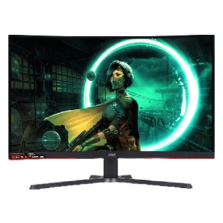 AOC C27G3(มอนิเตอร์) 27" VA/Curved / AdaptiveSync / 1920 × 1080 @ 165Hz/1ms/HDM/DP : Gaming Monitor (A1-C27G3/67)