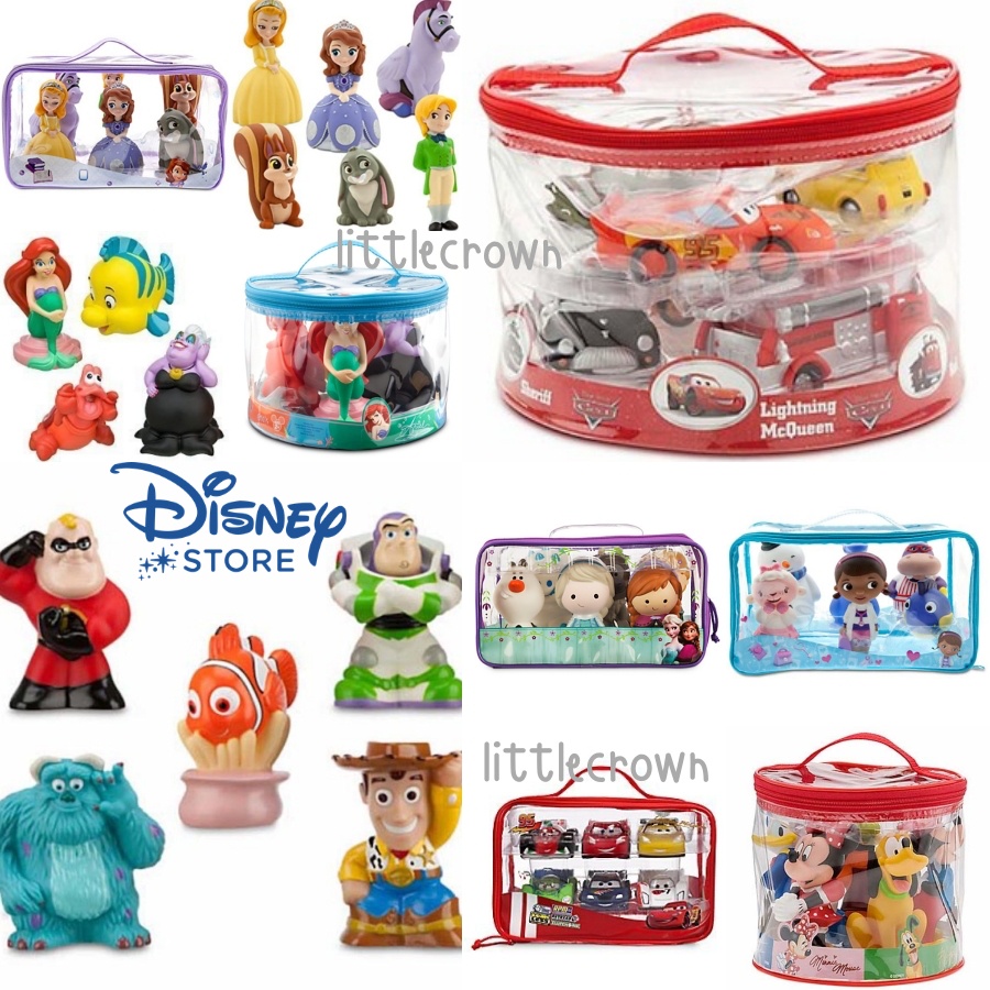 ( แท้ 100% ) ตุ๊กตายาง นำเข้าจาก USA .... Bath Toy Set เซทตุ๊กตายาง เล่นในน้ำ ของแท้ พร้อมส่งค่ะ