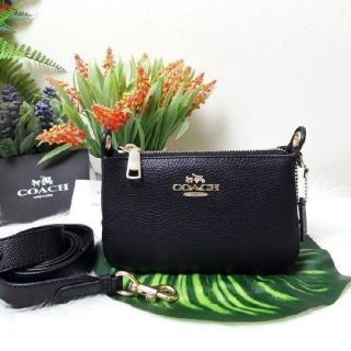 กระเป๋าสะพาย COACH JES CROSSBODY WITH SIGNATURE CANVAS STRAP