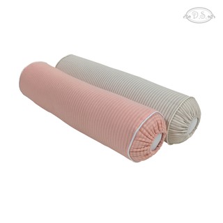 D.S. หมอนข้าง S รุ่นผ้ายืดลายทาง Baby Bolster S - Striped Cotton Spandex