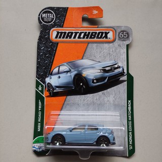 matchbox Honda civic hatchback สีเทา