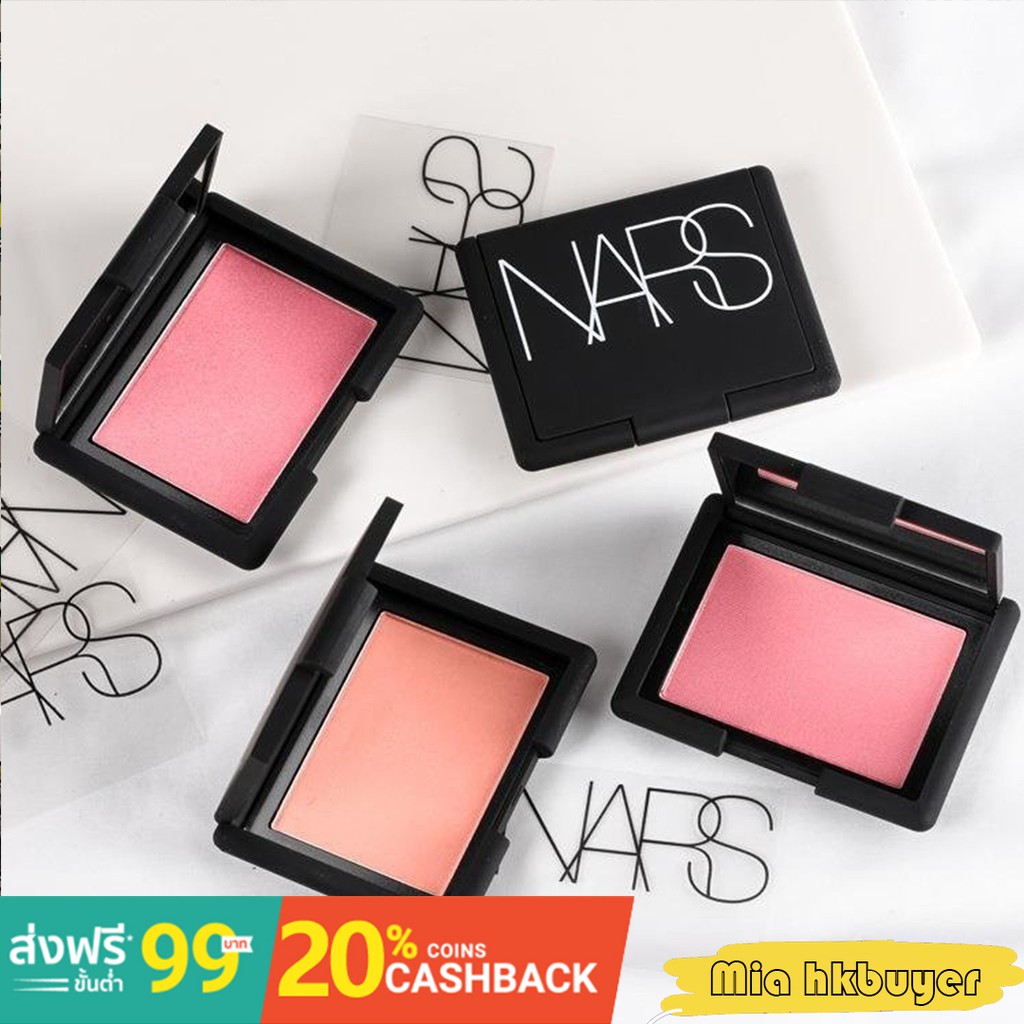 🔥ส่วนลดสุดคุ้ม🔥 บลัชออน  Nars Blush บลัชออฮยอนสี / สีแดง 4.8g ไฮไลต์  บลัชออน hot sale Girls favorit