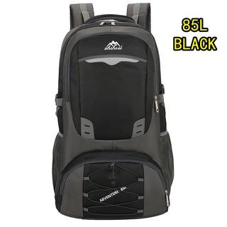 Traveler Backpack 60 L -85L กระเป๋าเป้ กระเป๋าเดินทาง กระเป๋าท่องเที่ยว Waterproof Outdoor Backpack Rucksack Sports