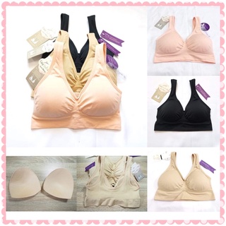 เสื้อในเกาะอก ชุดนักเรียนญี่ปุ่น Sabina Invisible Wire Easy Soft Bra เสื้อชั้นในทรงสวมหัว (รหัส SBXK257) Size M,L,XL