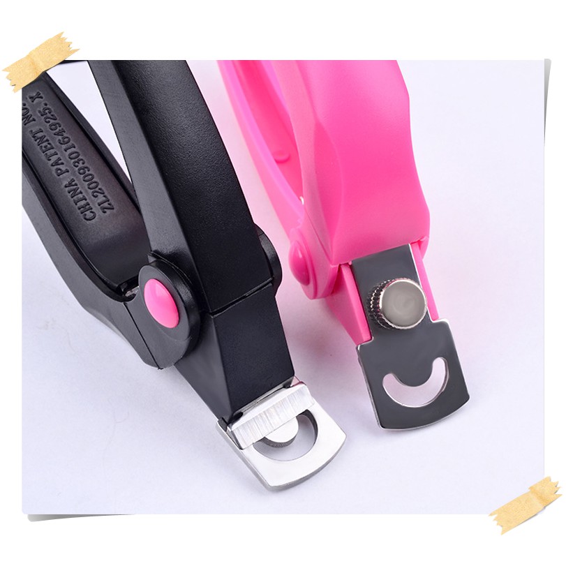 🔥กรรไกรตัดเล็บ PVC ตัดเล็บปลอม มีฝาครอบ กันกระเด็น💥 อุปกรณ์ทำเล็บ ตกแต่งเล็บ พร้อมส่ง