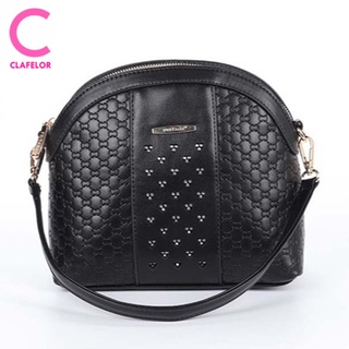 CLAFELOR- ของแท้ Cross Body &amp; Shoulder Bags กระเป๋าสะพายไหล่ผู้หญิง รุ่น 8412FTx