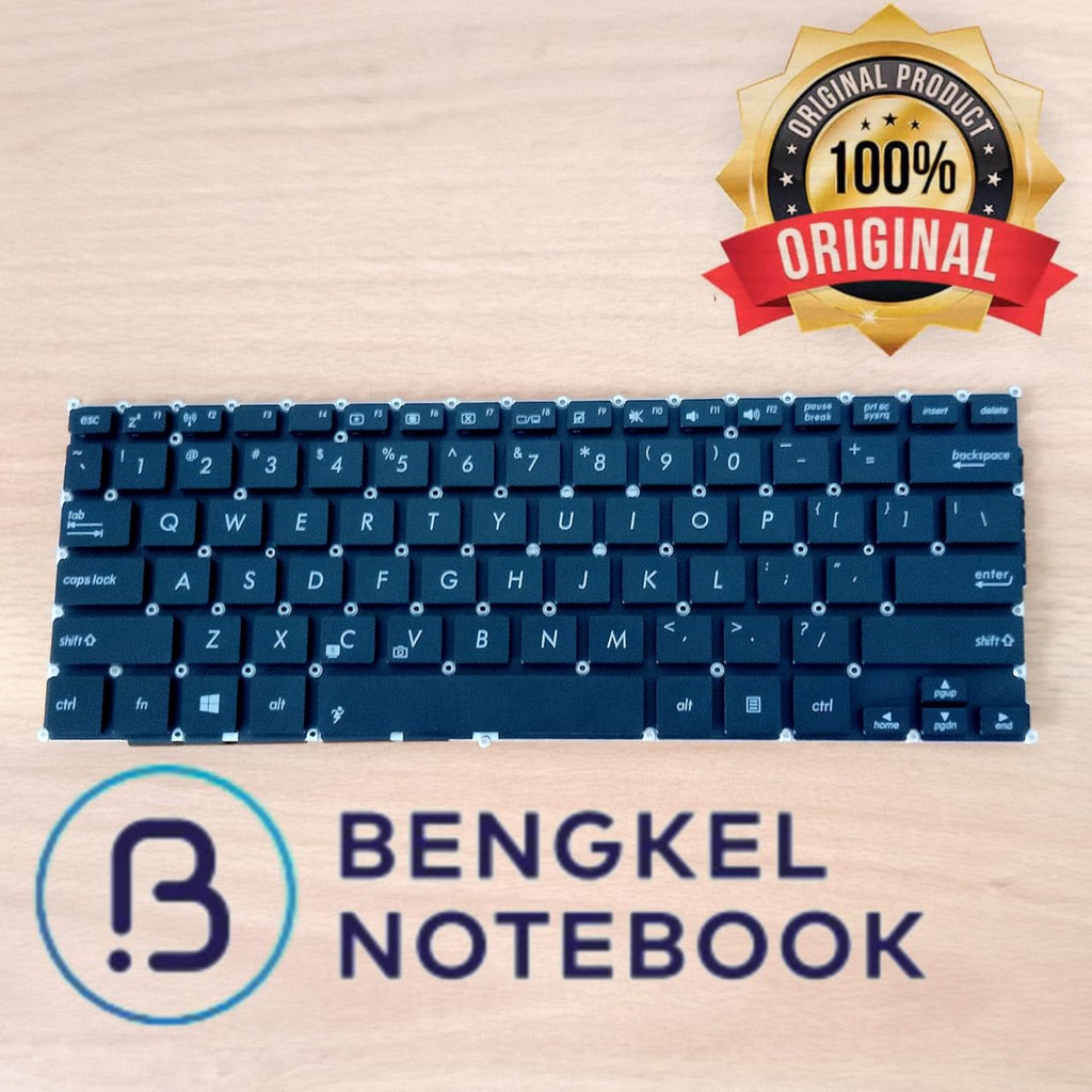 Asus VivoBook X201 X201E S200e X202 X202E 0KNB0-1103US00 แป้นพิมพ์สีดํา