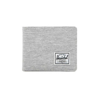 กระเป๋าสตางค์ Herschel Supply Roy Wallet - Light Grey Crosshatch ของแท้ ส่ง