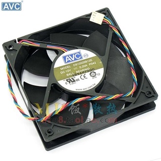 Wholesale For AVC DS12025B12E 120*120*25 mm chassis power CPU computer cooling fan 4P pwm tempreture controller