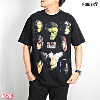 เสื้อยืดผ้าฝ้ายพิมพ์ลายขายดี เสื้อยืดการ์ตูน ลาย มาร์เวล ลิขสิทธ์แท้ MARVEL COMICS  T-SHIRTS (MX-012)