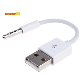 (rac) doonjiey 3 . 5 มม. aux audio jack to usb 2 . 0 male อะแดปเตอร์สายเคเบิ้ลชาร์จแบตติดรถยนต์ mp 4