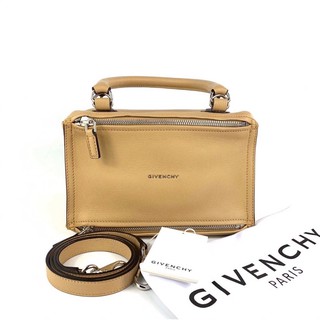 New! givenchy small pandora  สีbeige camel