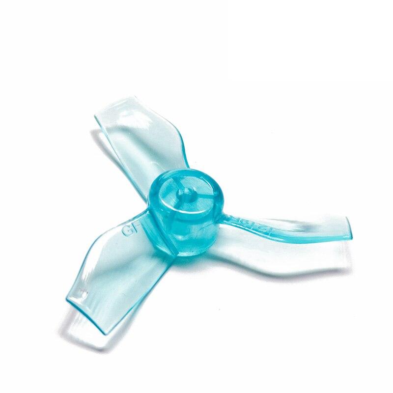 Gemfan 1219 อะไหล่ใบพัดมอเตอร์ไร้แปรงถ่าน 31 มม. 0.8 มม. 1 มม. 3 ใบพัด สําหรับเครื่องบินบังคับวิทยุ 0703-1103 FPV