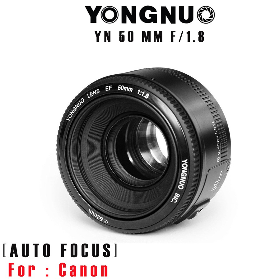 Yongnuo YN 50 MM F/1.8 สำหรับกล้อง DSLR