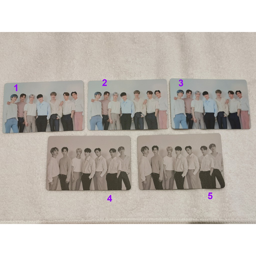 GOT7 Trading Card Set : Got7 Keep Spinning World Tour 2019