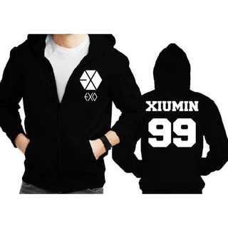 Yttq เสื้อกันหนาว มีฮู้ด ผ้าฝ้ายแท้ ลาย Exo Xiumin 99 เข้ากับทุกการแต่งกาย สไตล์เกาหลี สําหรับผู้ชาย ของขวัญวันเกิด XQ