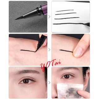 YOTAI 🌈LAMEILA🌈 อายไลเนอร์สีดำ แบบกันน้ำ สำหรับแต่งหน้า ติดทนทาน คุณภาพดี 824#