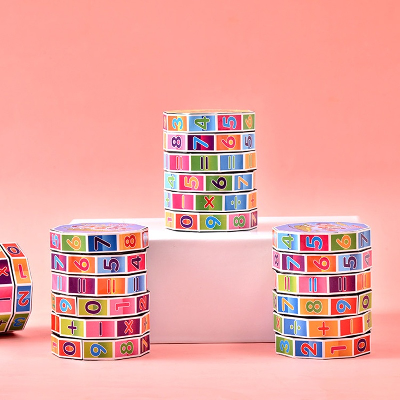 Blove* การเรียนรู้ Magic Cube ของเล่นคณิตศาสตร์ปริศนาพลาสติกคณิตศาสตร์ Recognition การเรียนรู้ในช่วงต้นของเล่นการสอน Aid สําหรับก่อนวัยเรียน - รูปที่ 6