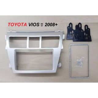 หน้ากากจอ2ดิน 2dinตรงรุ่นสำหรับ Toyota Vios ปี 2007 – 2012