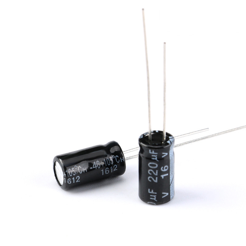 อินไลน ์ Electrolytic Capacitor 220uF 10V 16V 25V 35V 50V 63V 100V 400V 450V
