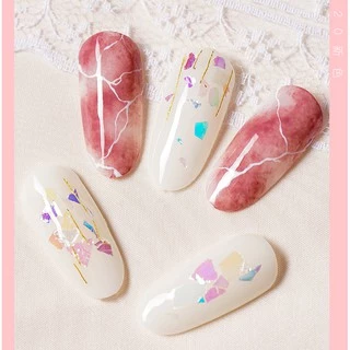 🚚สติ๊กเกอร์ติดเล็บAuroraGlass (BL1-12)