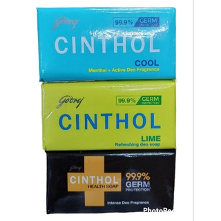 Cinthol สบู่ซินทอล 100กรัม