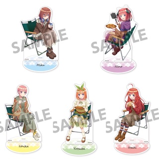 [แท้💯/Pre-Order✈️] The Quintessential Quintuplets Camp ver. Acrylic Stand