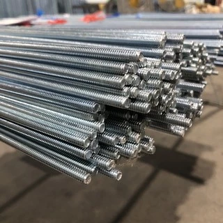 สตัดเหล็กเกลียวตลอด(เกลียวมิล) M6-M10 ชุบซิงค์ ยาว 1เมตร